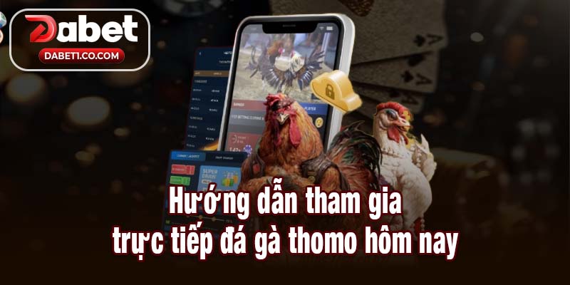 Hướng dẫn tham gia trực tiếp đá gà thomo hôm nay